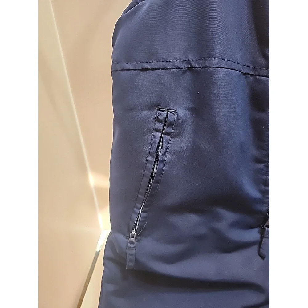 Snow Pants Bibs Athletech Kids‎ Navy Blue Size L 10/12